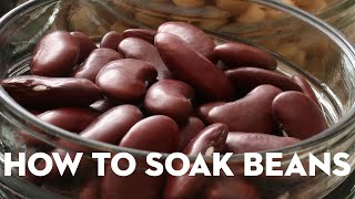 How To Soak Dried Beans | Good Housekeeping