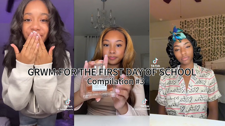 GRWM:FOR THE FIRST DAY OF SCHOOL COMPILATION #3 #grwm