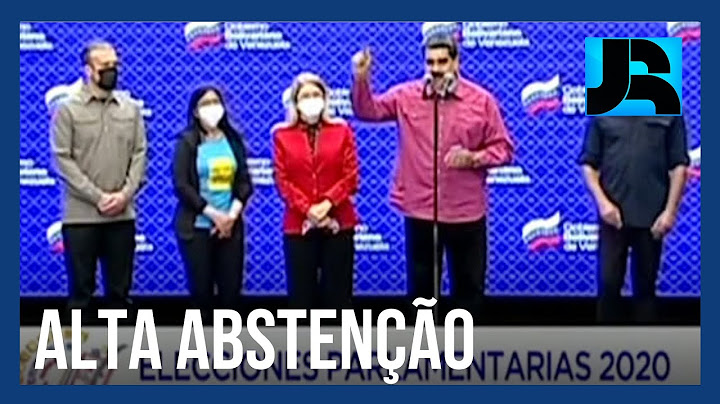 Aliança que apoia Maduro vence as eleições legislativas na Venezuela