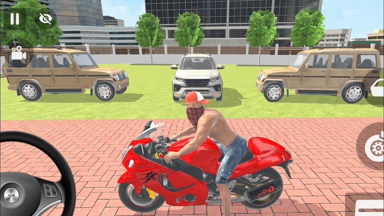 Franklin order by 1️⃣ fortuner 2️⃣ Mahindra Bolero Indian 🇮🇳 bike|Indian theft aura simulator 🎮 