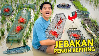 PASANG JEBAKAN BUAT TANGKAP KEPITING! KASIH KE HEWAN AKU DI RUMAH!