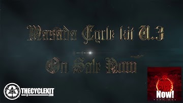 Masada Cycle kit vol.3 4 pack kit is out now!!