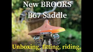 brooks b67 saddle review