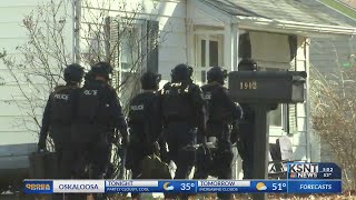 Topeka standoff called off after robbery suspect was located in different location