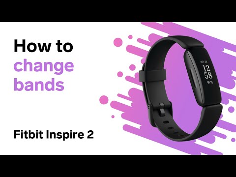 Fitbit Inspire 2 – How to Change Bands