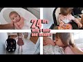 24 HOURS IN THE LIFE OF A NEWBORN AND A TODDLER