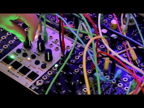 Creating new rhythmic patterns with Four Bricks Rook -Shakmat Modular