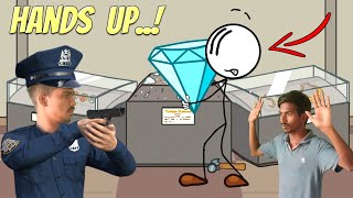 Stealing Diamond From Museum - Can we able to Escape ?