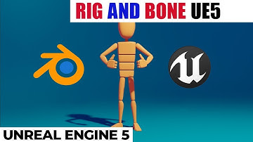 Skeleton and rigged object from blender to unreal engine 5