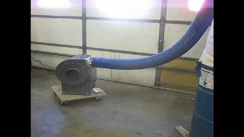 SOLD--Single Stage Dust Collector, 220V Single Phase, US0327