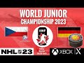 WJC 2023 - #20 - Group A - Czechia vs Germany