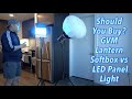 Should You Buy? GVM Lantern Softbox vs LED Panel Light