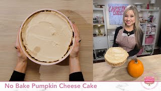 How to Make a No Bake Pumpkin Cheesecake by Christina Cakes It 123 views 1 year ago 6 minutes, 26 seconds