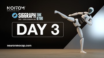 Noitom @ SIGGRAPH 2020: Live Mocap Demos - DAY 3 - VIRTUAL PRODUCTION