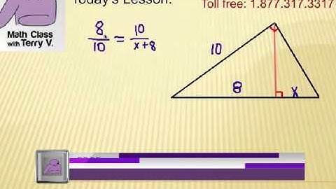 Right Triangle Geometric Mean: Viewer Challenge