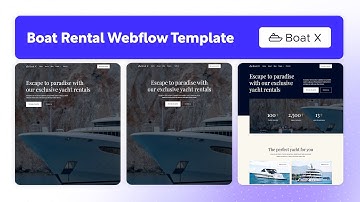 Boat Rental Website Template | Boat X - BRIX Templates