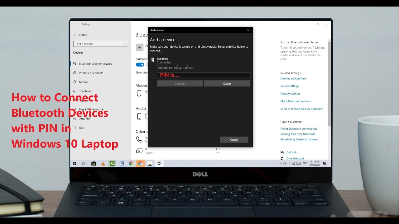 New How to Fix Bluetooth Connecting Issue “Enter the PIN for your Device” in Laptop