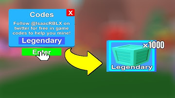 *LIT* MINING SIMULATOR CODES *LEGENDARY CRATES* | The Weird Roblox