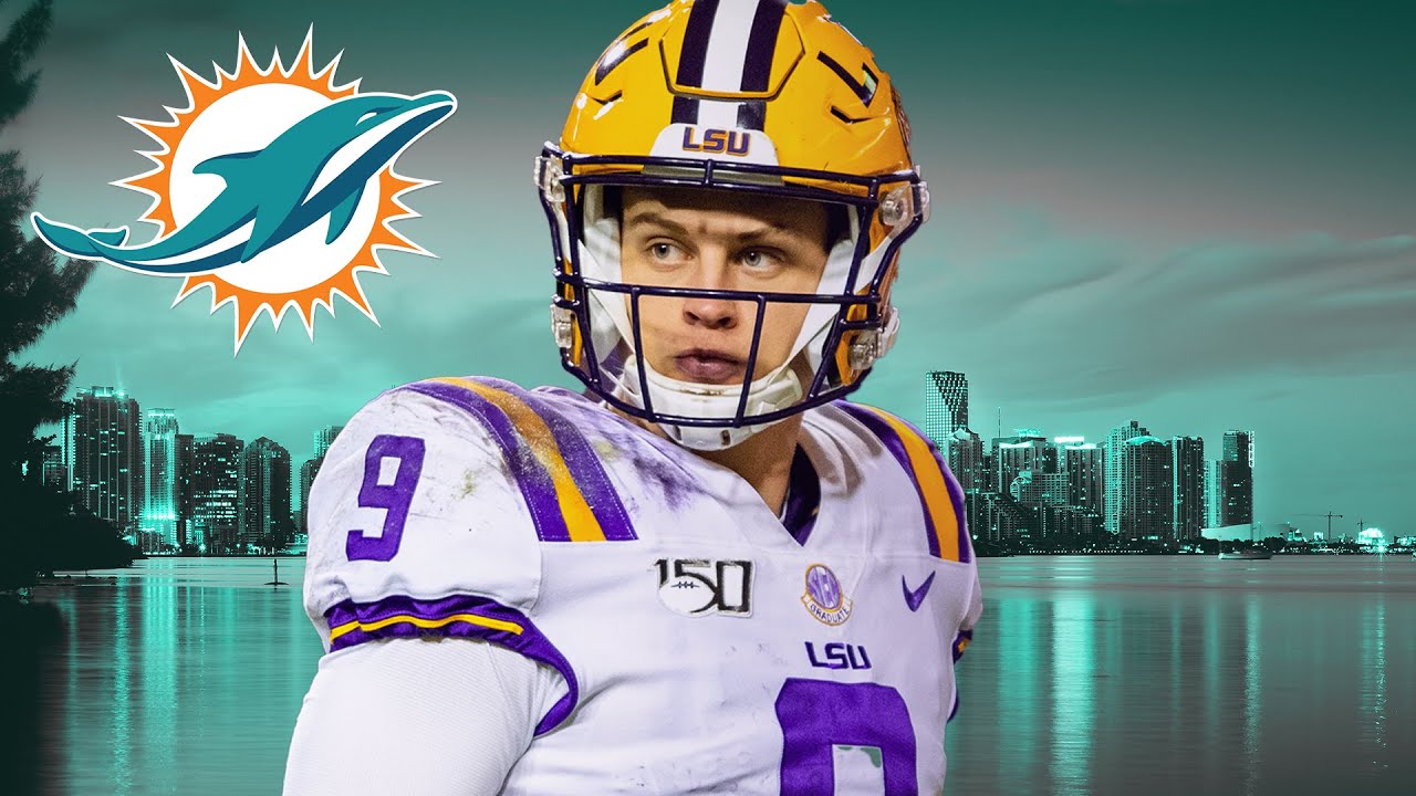 joe burrow dolphins uniform