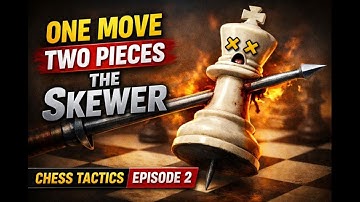 THE SKEWER | CHESS TACTICS | EPISODE 2