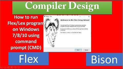 Setup and Run Lex and YACC code in Windows (Flex, Bison, and dev C++)