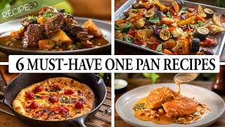 6 MustHave One Pan recipes