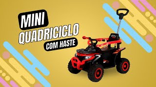 QUADIRICICLO ELETRICO MAX VERMELHO