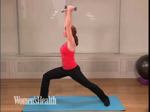 Warrior 1 Front Raise to Full Back Extension 