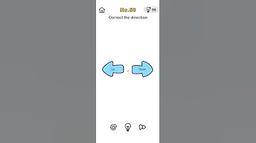Brain Out Level - 50 solved gameplay. Correct the direction