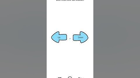 Brain Out Level - 50 solved gameplay. Correct the direction