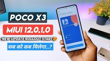 Poco X3 MIUI 12.0.2.0 New Update Rollout Start | MIUI 12.0.2.0 New Update Poco X3 User