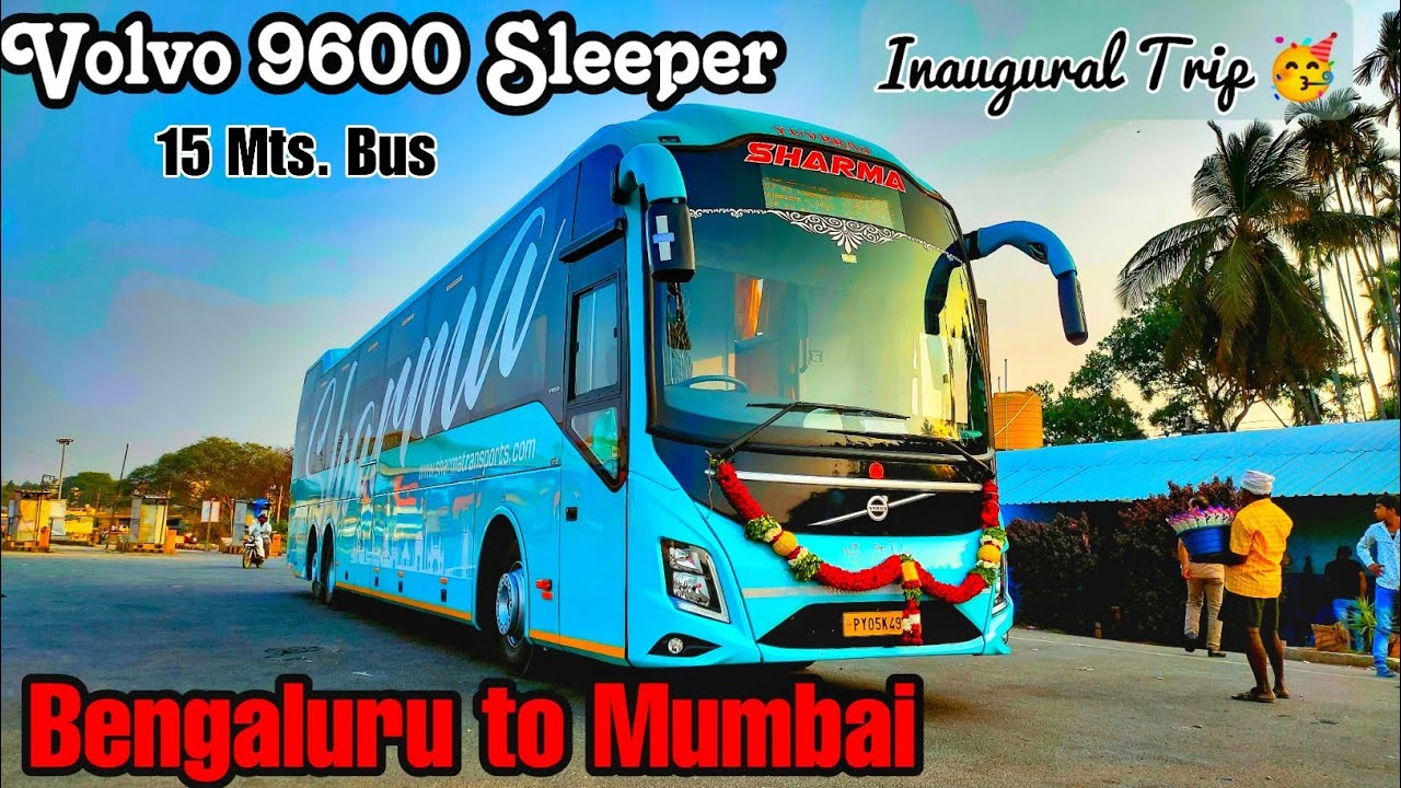 sharma-transports-volvo-9600-inaugural-bus-journey-bangalore-to