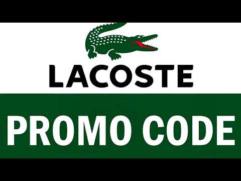 lacoste coupon promo code