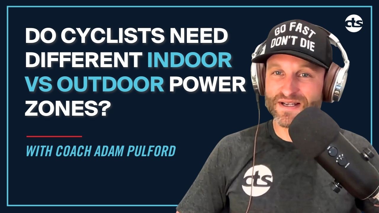 Мощность, потребляемая при езде на велосипеде в помещении и на открытом воздухе.