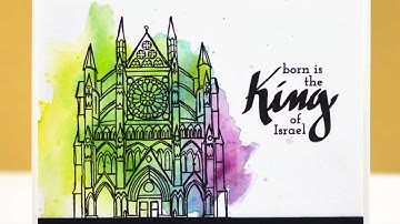 Altenew Stamps Intro - Sketchy Landmarks