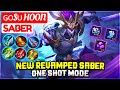 New Revamped Saber One Shot Mode [ ɢᴏsᴜ Hoon Saber ] Mobile Legends