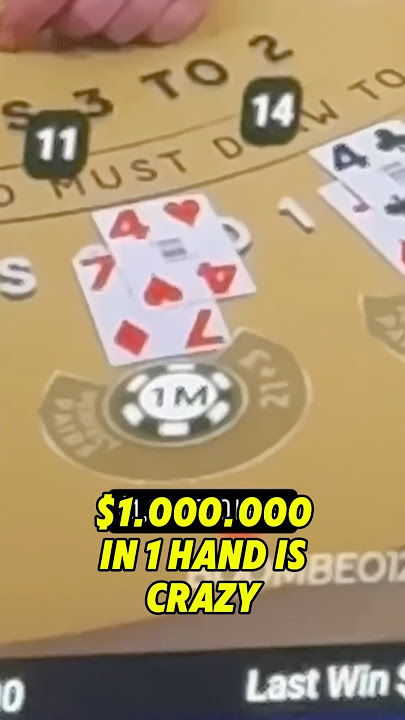 Mikki Mase watching a $1,000,000 blackjack bet like it’s no big deal 🤯💸👀🔥