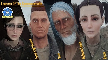 Fallout 4 - Leaders Of The Commonwealth - Things That you Probably missed in Sim Settlements Add-on