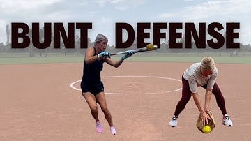 Bunt Defense In Softball