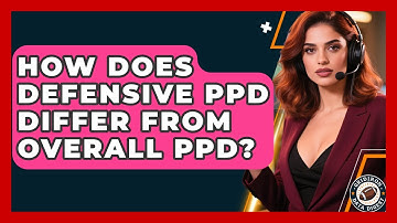 How Does Defensive PPD Differ From Overall PPD? - Gridiron Data Digest