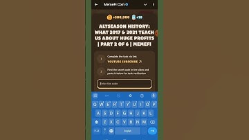 Altseason History: What 2017 & 2021 Teach Us About Huge Profits | Part 2 of 6 | MemeFi | MemeFi code