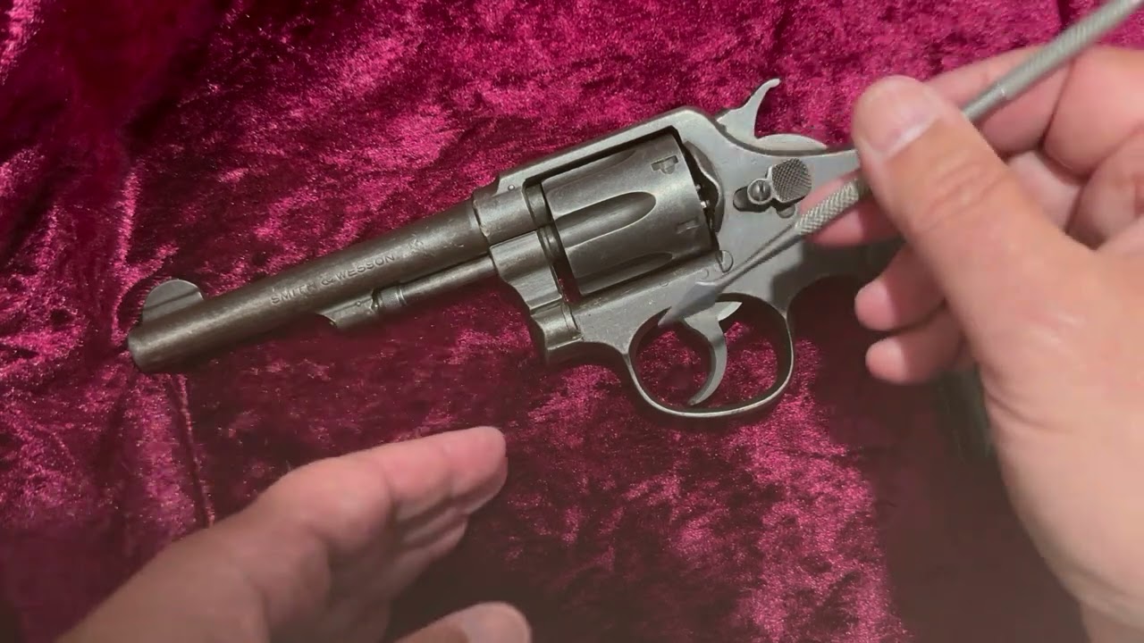 HISTORY　OF　REVOLVER　[VHS] WW1 Smith & Wesson Revolver 1914 - YouTube