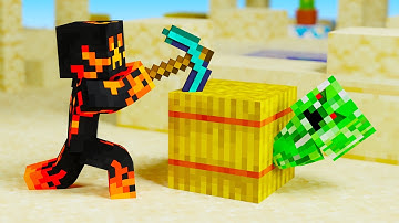 Minecraft But Breaking Blocks Spawns Random Mobs