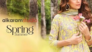 Alkaram New Summer collection 2 piece Ready to ware Embroidered & Printed Lawn 2024