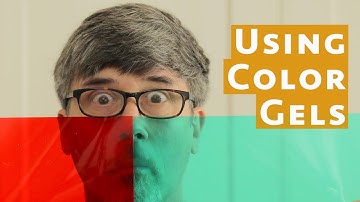 Using Gels to Change Background Color