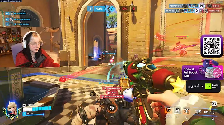 18K HEALS! ASPEN JUNO OVERWATCH 2 SEASON 20 TOP 500 GAMEPLAY