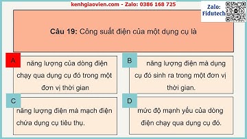 Giáo án PowerPoint Bài tập (Chủ đề 3) | GA điện tử Vật lí 9 cánh diều