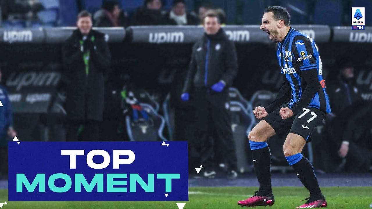 Zappacosta’s wonderful strike | Top Moment | Lazio-Atalanta | Serie A 2022/23