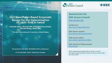 ZnO Nanoflakes Based Enzymatic Sensor for the Determination of Lactic Acid in Sweat