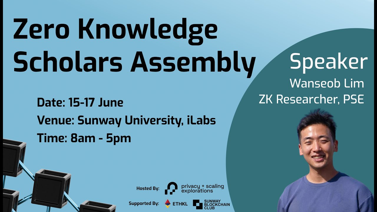 Zero Knowledge Scholars Assembly 2024 (Day 1) - YouTube